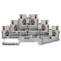 Phoenix Contact PT 2.5-PE/L/L Series Multi Level Terminal Block Grey, 0.14mm²–4 mm², 3-Level, Push-in, 500V 20A 3210541