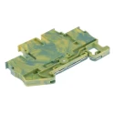 Phoenix Contact Earth Terminal Block 6kV, Yellow Green, Push-in, 2-Level, 0.14-4 mm² Wire Size PTTB 2.5-PE 3210596