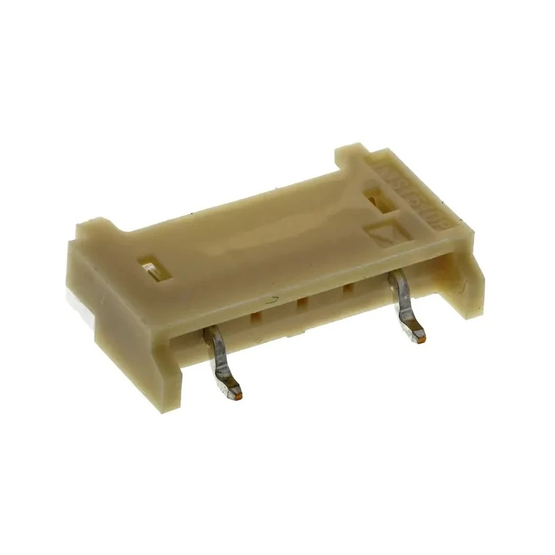 JST BH Series Right Angle Surface PCB Header, 2 Contacts, 8 mm Pitch, 1 Row, Shrouded SM02(8.0)B-BHS-1-TB(LF)(SN)