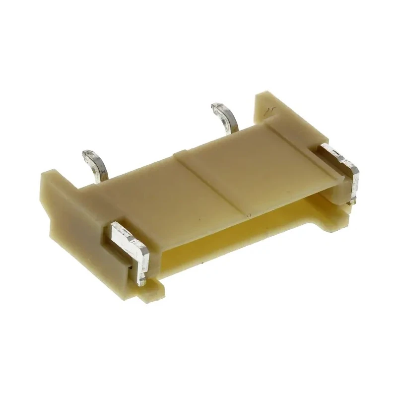 JST BH Series Right Angle Surface PCB Header, 2 Contacts, 8 mm Pitch, 1 Row, Shrouded SM02(8.0)B-BHS-1-TB(LF)(SN)