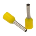 JST GTR Insulated Crimp Bootlace Ferrule 18 AWG, 1.4mm Pin Diameter, 8mm Pin Length, Polypropylene Yellow GTR1-8