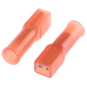 JST Red Insulated Female Spade Connector, Crimp, 2.79 x 0.5 mm Tab Size LNDDF1.25-110T-5