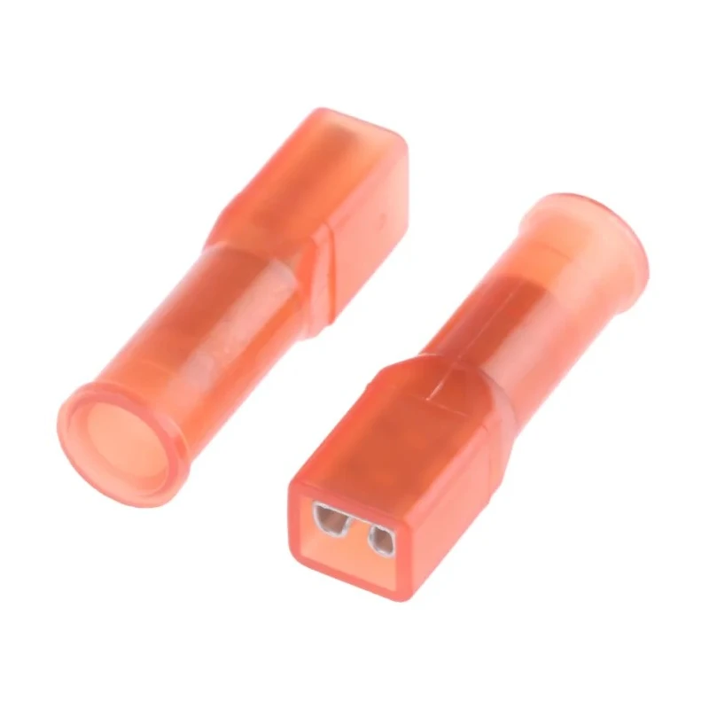JST Red Insulated Female Spade Connector, Crimp, 2.79 x 0.5 mm Tab Size LNDDF1.25-110T-5