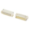 JST PH Series Right Angle Surface PCB Header 7 Contacts 2 mm Pitch 1 Row Shrouded S7B-PH-SM4-TB(LF)(SN)