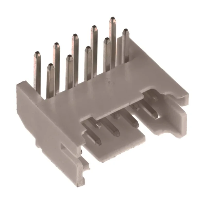 JST PHD Series Right Angle Through Hole Shrouded PCB Header 10 Contacts 2 mm Pitch S10B-PHDSS(LF)(SN)(P)