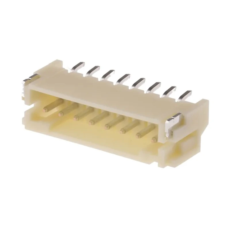 JST PH Series Right Angle Surface PCB Header Shrouded 8 Contacts 2 mm Pitch 1 Row S8B-PH-SM4-TB(LF)(SN)