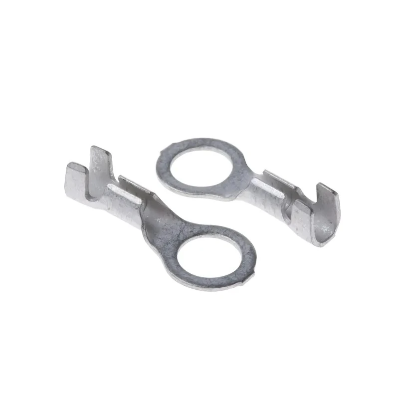 JST Uninsulated Ring Terminal M6 Stud Size 18 AWG to 14 AWG Wire Size Grey LRB-2.5T-M6
