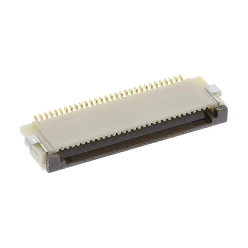 Hirose 0.5 mm Pitch 30 Way Right Angle Female FPC Connector, Solder FH12