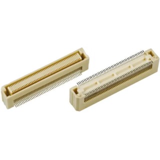 Hirose FunctionMAX FX8C Series Straight Surface PCB Socket, 80-Contact, 2 Row, 0.6 mm Pitch Solder FX8C