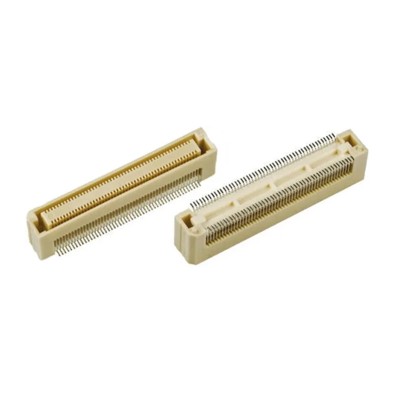 Hirose FunctionMAX FX8C Series Straight Surface PCB Socket, 80-Contact, 2 Row, 0.6 mm Pitch Solder FX8C