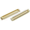 Hirose FunctionMAX FX8 Series Straight Surface PCB Header, 80 Contacts, 0.6 mm Pitch, 2 Row, Shrouded FX8-80P-SV(91)