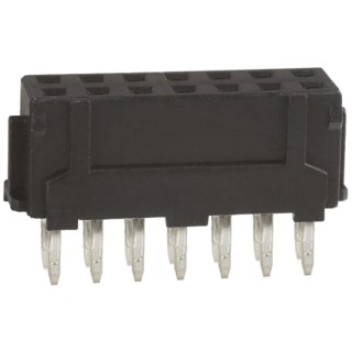 Hirose DF11 Series Straight Through Hole 14-Contact 2 Row 2 mm Pitch PCB Socket DF11