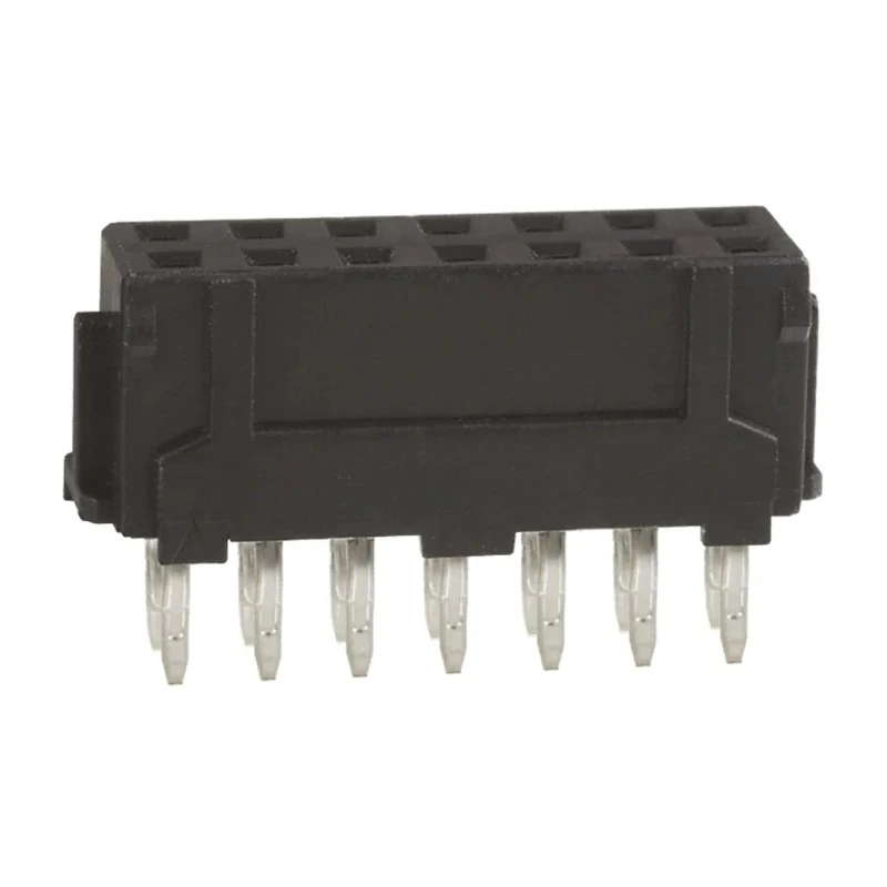 Hirose DF11 Series Straight Through Hole 14-Contact 2 Row 2 mm Pitch PCB Socket DF11