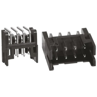 Hirose DF11 Series Right Angle Through Hole PCB Header, 8 Contacts, 2 mm Pitch, 2 Row, Shrouded 