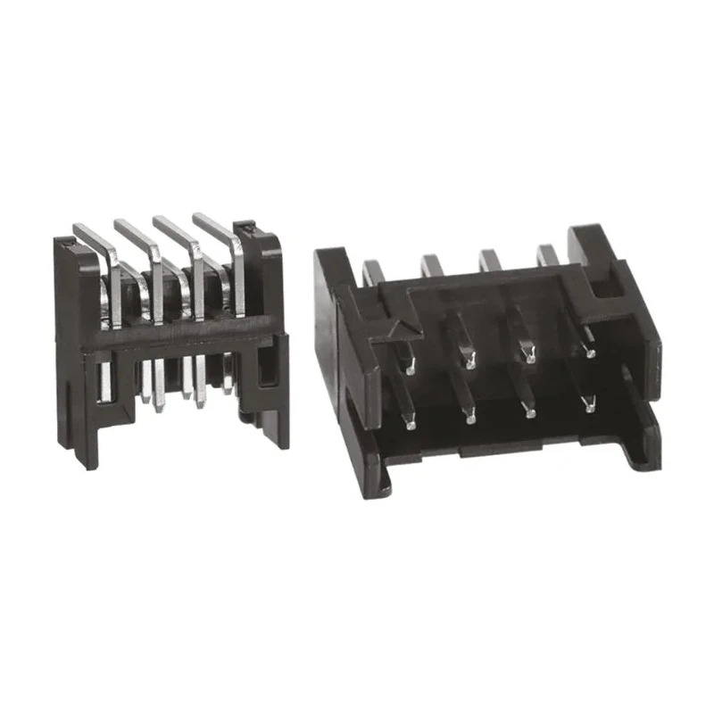Hirose DF11 Series Right Angle Through Hole PCB Header, 8 Contacts, 2 mm Pitch, 2 Row, Shrouded 