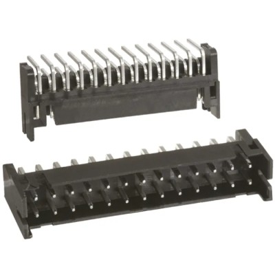 Hirose DF11 Series Right Angle Through Hole 26 Contacts 2 mm Pitch PCB Header Shrouded DF11