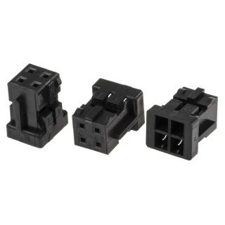 Hirose DF11 Female Connector Housing 2 mm Pitch 4 Way 2 Row Straight 