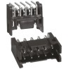 Hirose DF11 Series Right Angle Through Hole PCB Header, Shrouded, 10 Contacts, 2 mm Pitch, 2 Row DF11