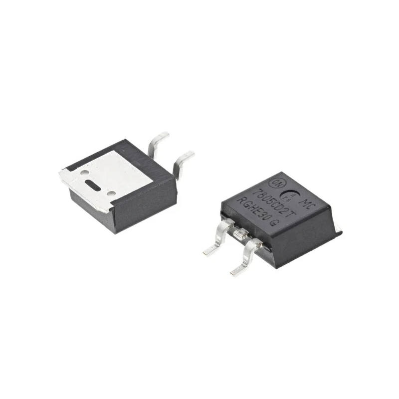 onsemi 5V Linear Voltage Regulator Surface Mount 3-Pin 125°C Maximum Operating Temperature MC7805CD2TR4G