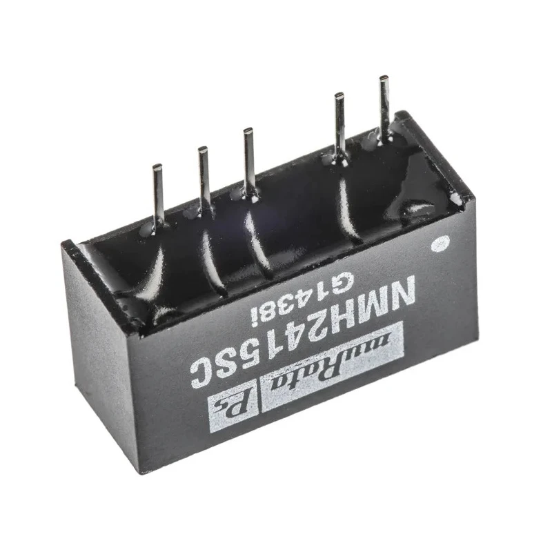 Murata Power Solutions 2W SIP Dual Output Unregulated Isolated DC-DC Converter Through Hole NMH2415SC
