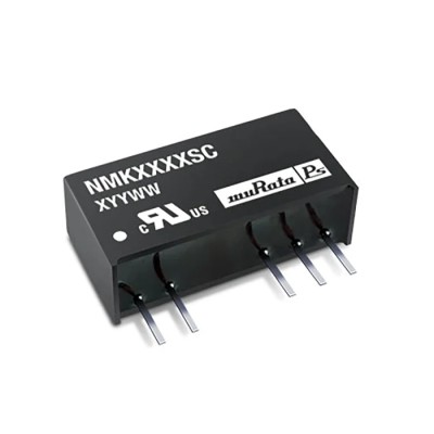 Murata Power Solutions NMK Series 2W SIP Unregulated Dual Output DC/DC Converter Isolated 15V dc/ -15V dc 67mA 3kV NMK1215SC