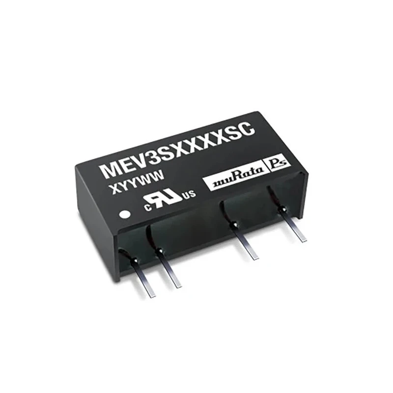 Murata Power Solutions 3W Through Hole SIP DC/DC Converter 15V DC Output 200mA Input 4.5–5.5V MEV3