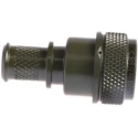 Amphenol Limited Circular Connector Backshell Zinc Plated Aluminium Shell Size 11 Straight BK4Size 