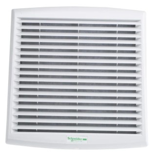 Schneider Electric ClimaSys Series Filter Fan 230V AC 14.3W 193 m³/h Filtered IP54 Rectangular Bearing Ball 