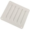 Schneider Electric Grey Steel Vent Grille Parallel Slat 120 mm Height 12mm NSYCAG104X95LM