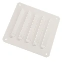 Schneider Electric Grey Steel Vent Grille Parallel Slat 120 mm Height 12mm NSYCAG104X95LM