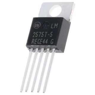 onsemi 5 Outputs Buck Converter Through Hole 5.25V Output Voltage 1 A Output Current LM2575T-5G