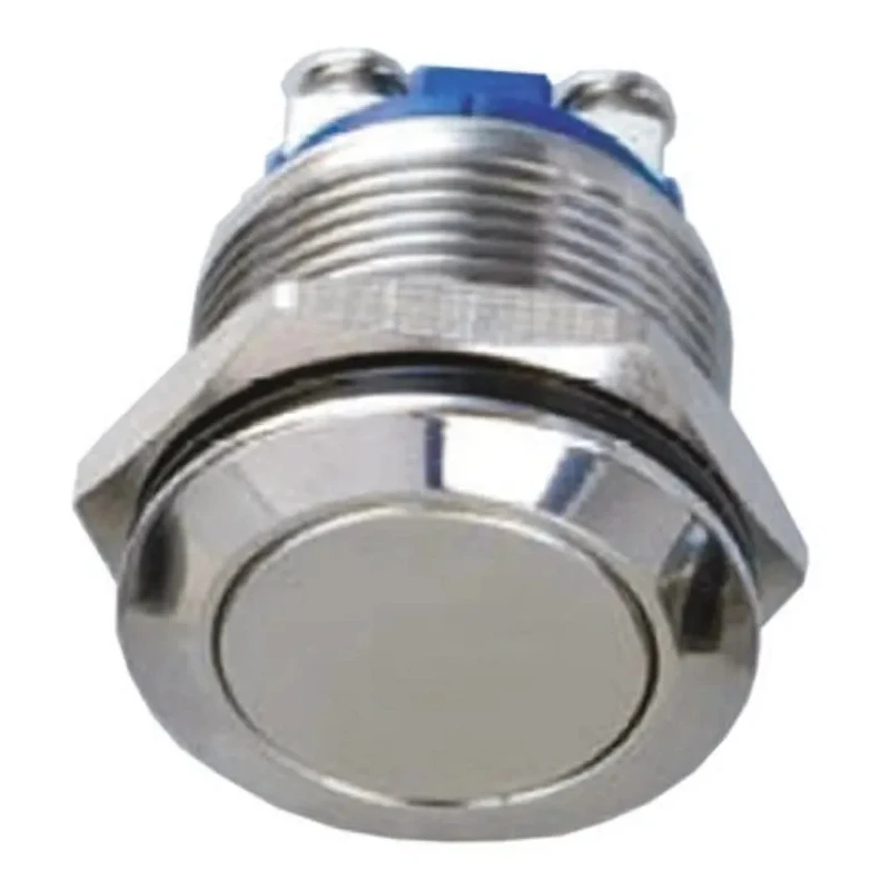 EOZ R Series Momentary Push Button Switch, Panel Mount, 19.2 mm Cutout, SPST, IP65, 36 V dc R19FRGSTAG