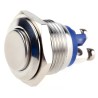 EOZ R Series Push Button Switch Momentary Panel Mount 16.2 mm Cutout SPST IP65 48 V dc 250 V ac R16FRSSTAG