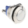 EOZ R Series Push Button Switch Momentary Panel Mount 16.2 mm Cutout SPST IP65 48 V dc 250 V ac R16DFNSTAG