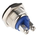 EOZ R Series Push Button Switch Momentary Panel Mount 16.2 mm Cutout SPST IP65 48 V dc 250 V ac R16DFNSTAG