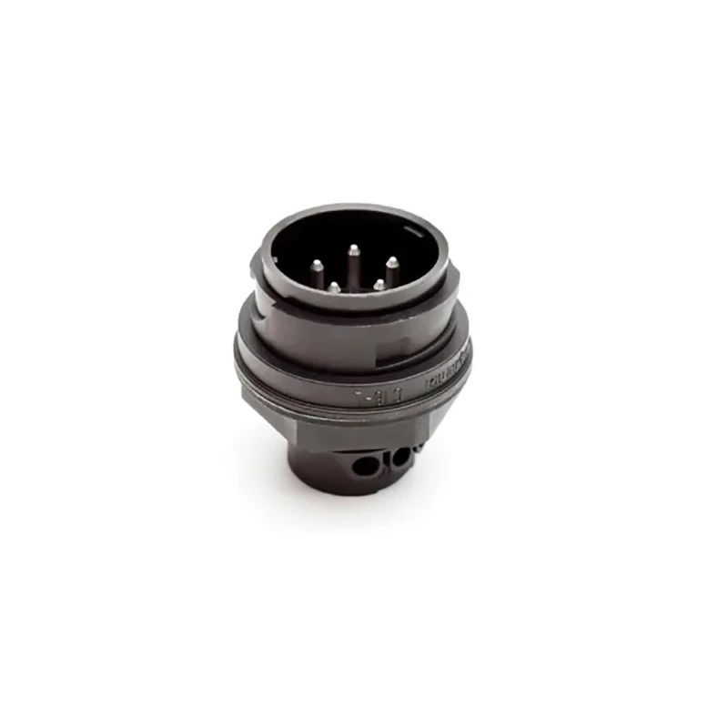 Amphenol Industrial Circular Connector 4 Contacts Panel Mount Plug Male/Female IP65 Ecomate 