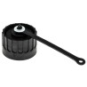 Amphenol Industrial Ecomate M Female Dust Cap IP65 Rated with Gold Plated and Silver Plated Finish Nylon IP65