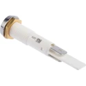 Arcolectric (Bulgin) Ltd Indicator 27 Series Orange, 24V, 22mA, Solder Tab Termination, Panel Mount, Flush Bezel C027500FAM