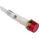 Arcolectric (Bulgin) Ltd 0277 Series Red Panel Mount Indicator, 24V, 22mA, Solder Tab Termination, IP67 C027700FAG