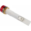 Arcolectric (Bulgin) Ltd 0277 Series Red Panel Mount Indicator, 24V, 22mA, Solder Tab Termination, IP67 C027700FAG