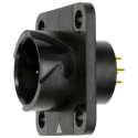 JAE Circular Connector, 10 Contacts, Panel Mount, 14.8 mm Socket, Male, IP67 Rated, 3A Current, 200V Voltage JN1AS10ML2-R