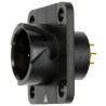 JAE Circular Connector, 10 Contacts, Panel Mount, 14.8 mm Socket, Male, IP67 Rated, 3A Current, 200V Voltage JN1AS10ML2-R