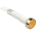 Arcolectric (Bulgin) Ltd Panel Mount Indicator 230V AC Orange Light Flush Bezel IP67 C027500NBD