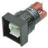 EAO Modular Switch Actuator for Use with Series 31 250V AC IP40 31-151.0252