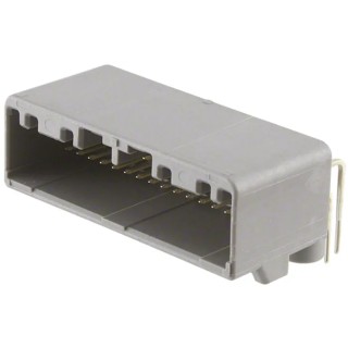 JAE MX34 Series Right Angle Through Hole PCB Header, 32 Contacts, 2.2 mm Pitch, 2 Rows, Shrouded MX34