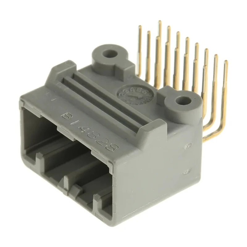 JAE MX34 Series Right Angle Through Hole PCB Header 16 Contacts 2.2 mm Pitch 2 Row Shrouded MX34