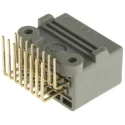 JAE MX34 Series Right Angle Through Hole PCB Header 16 Contacts 2.2 mm Pitch 2 Row Shrouded MX34