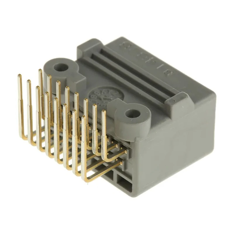 JAE MX34 Series Right Angle Through Hole PCB Header 16 Contacts 2.2 mm Pitch 2 Row Shrouded MX34