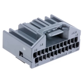 JAE MX34 Automotive Connector Female Grey Cable 24 Way Crimp Termination 