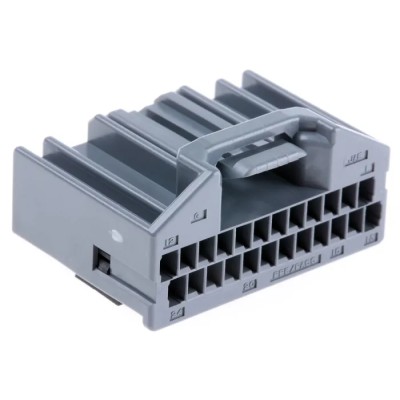 JAE MX34 Automotive Connector Female Grey Cable 24 Way Crimp Termination 